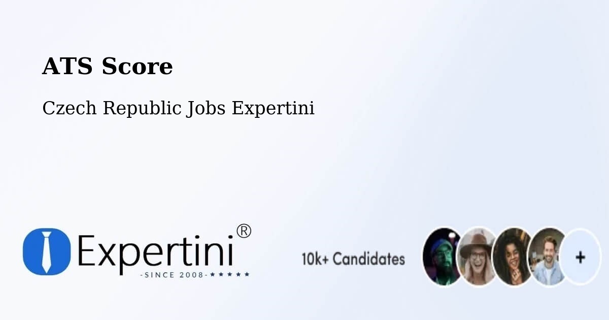 Resume ATS Score & Job Description Match Tool – Býšť - Czech Republic Jobs Expertini